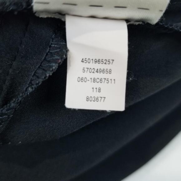 Chicos Zenergy Pants Womens 1R US 8R Black Stretch Straight Leg Zip Pockets - Picture 6 of 11